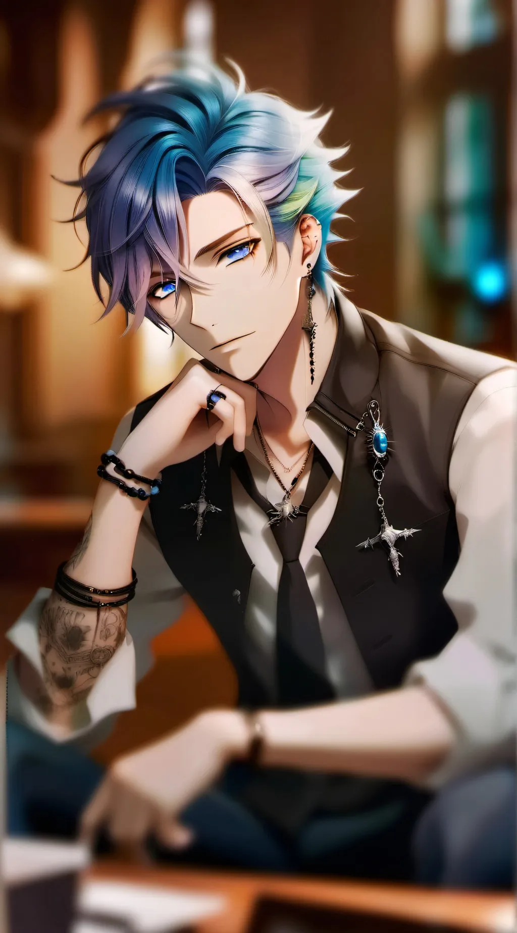 ai character: Alex background