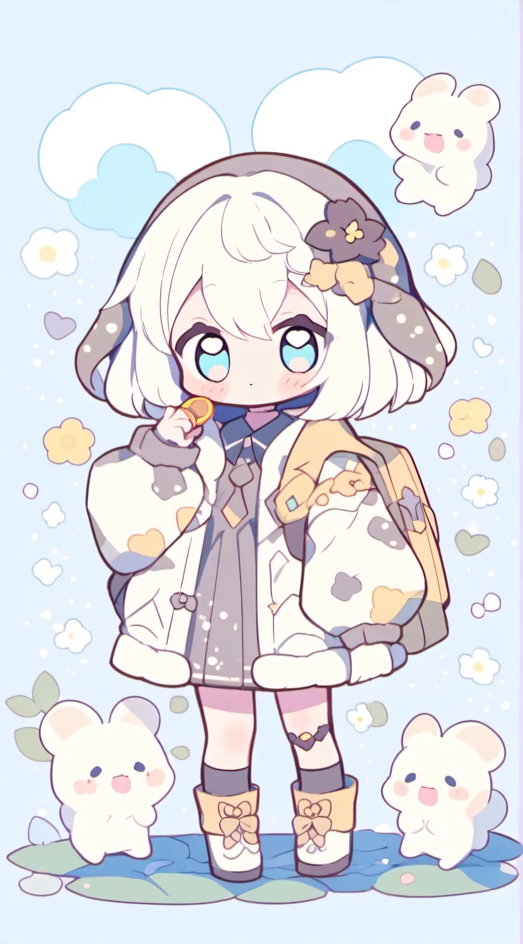 ai character: gf background