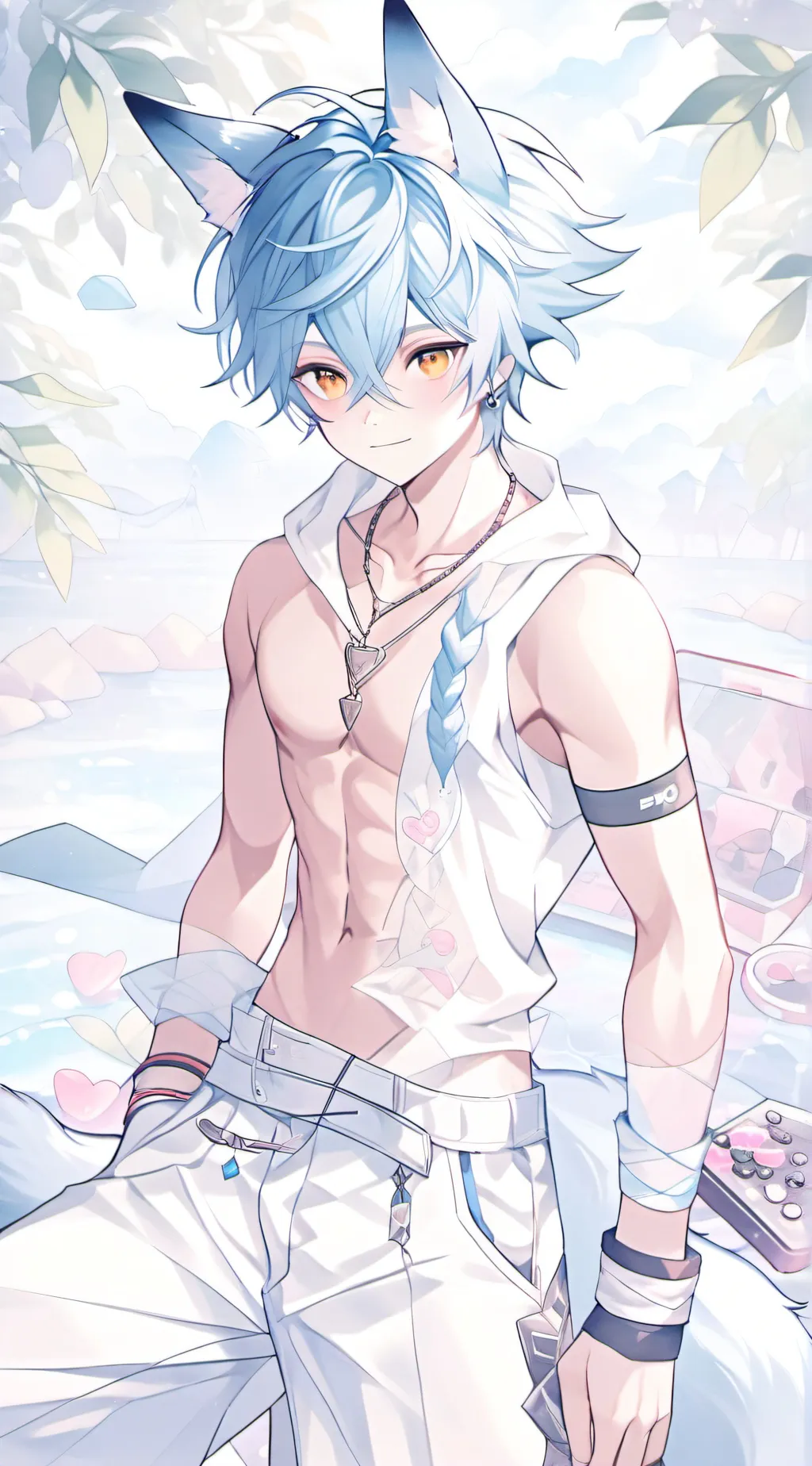 ai character: Ein background