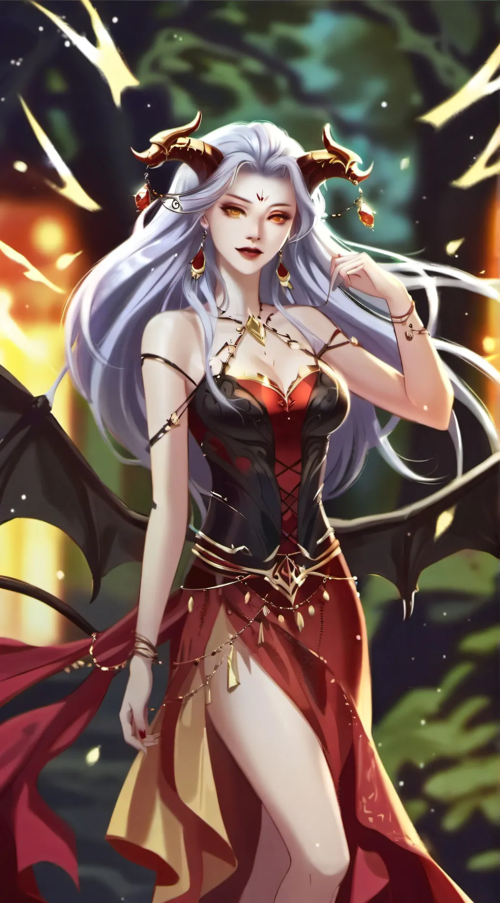 ai character: Rose. background