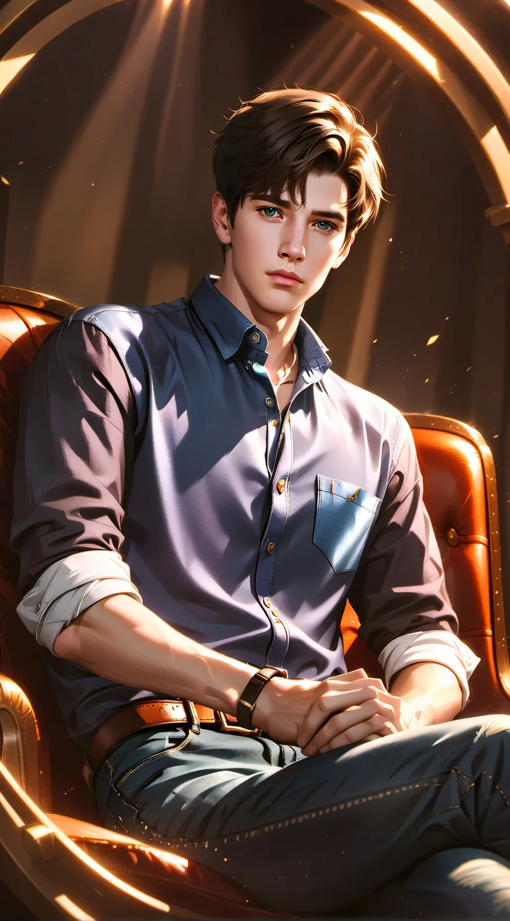 ai character: Ethan Wright background