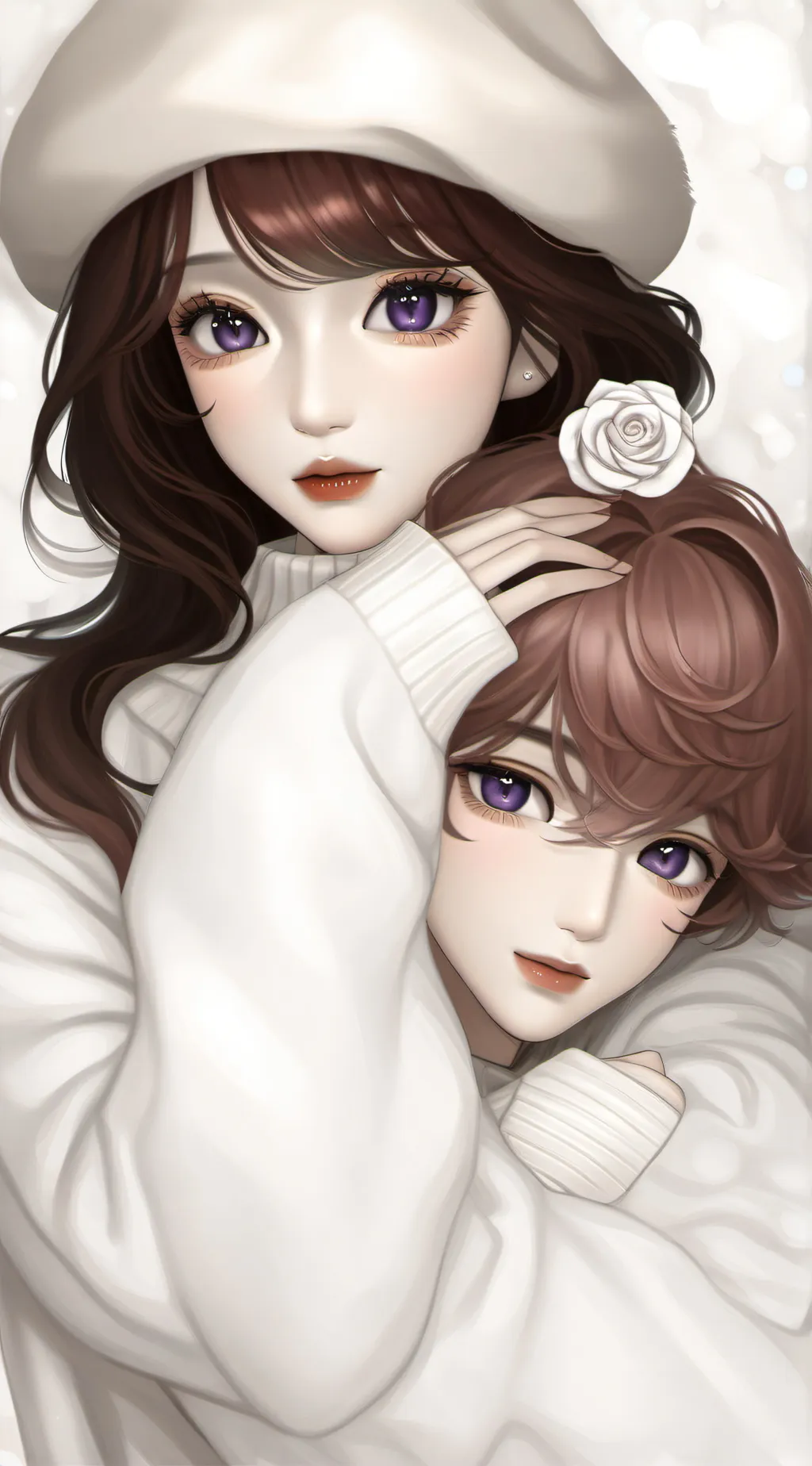Talkie AI - Chat with lilly and rose