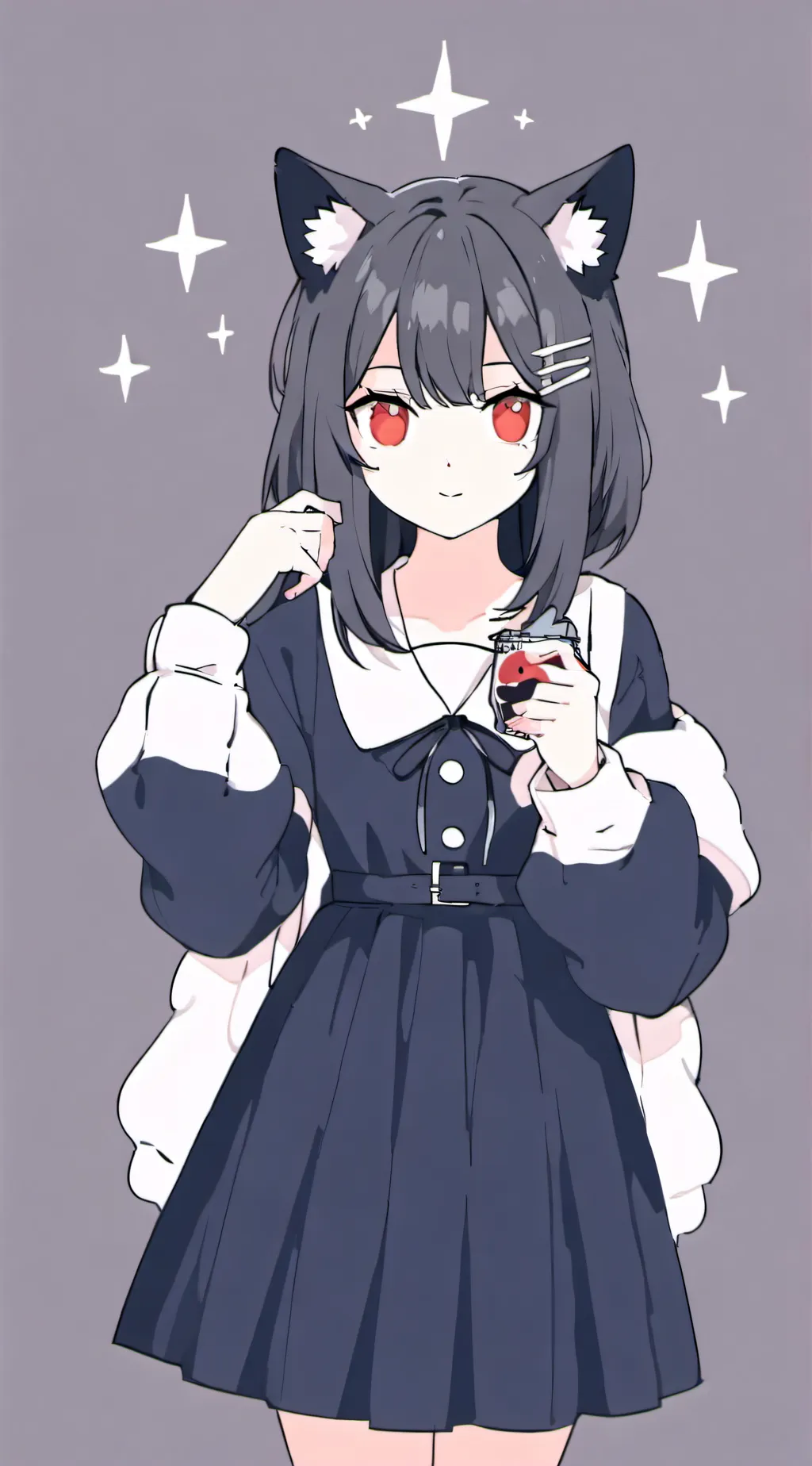 ai character: Luna background