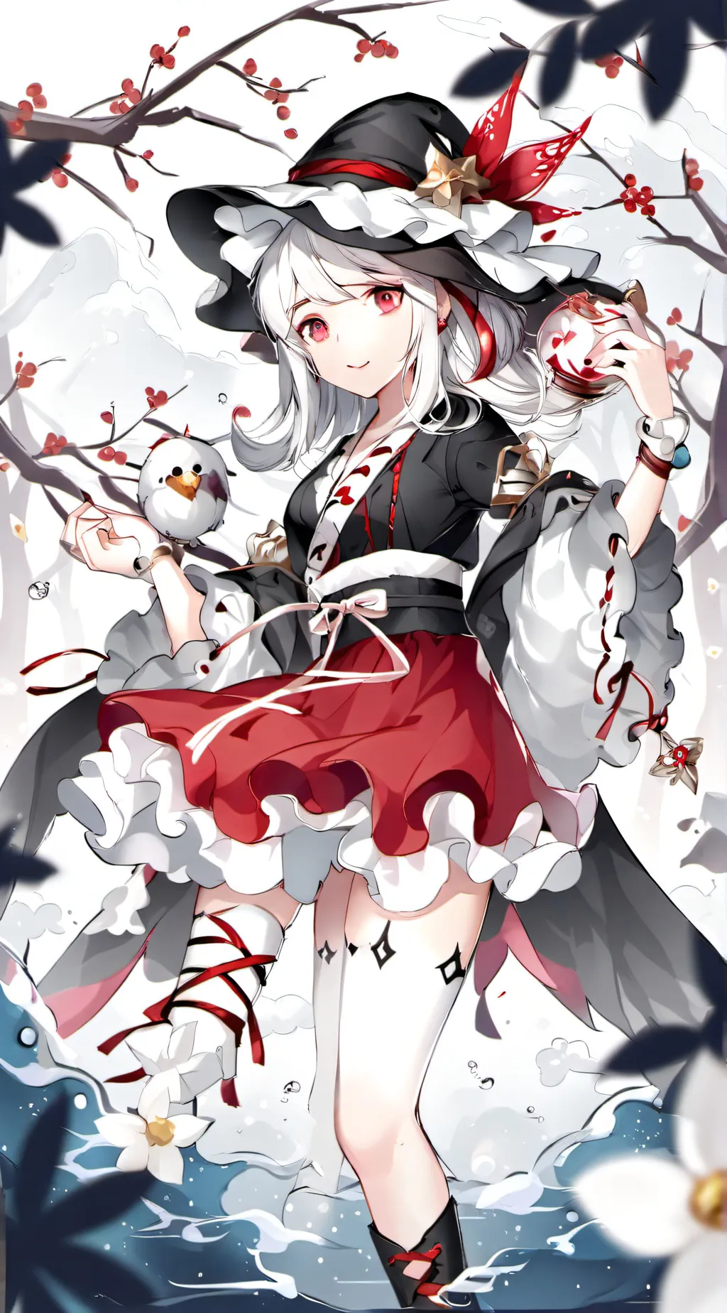 ai character: milie  background