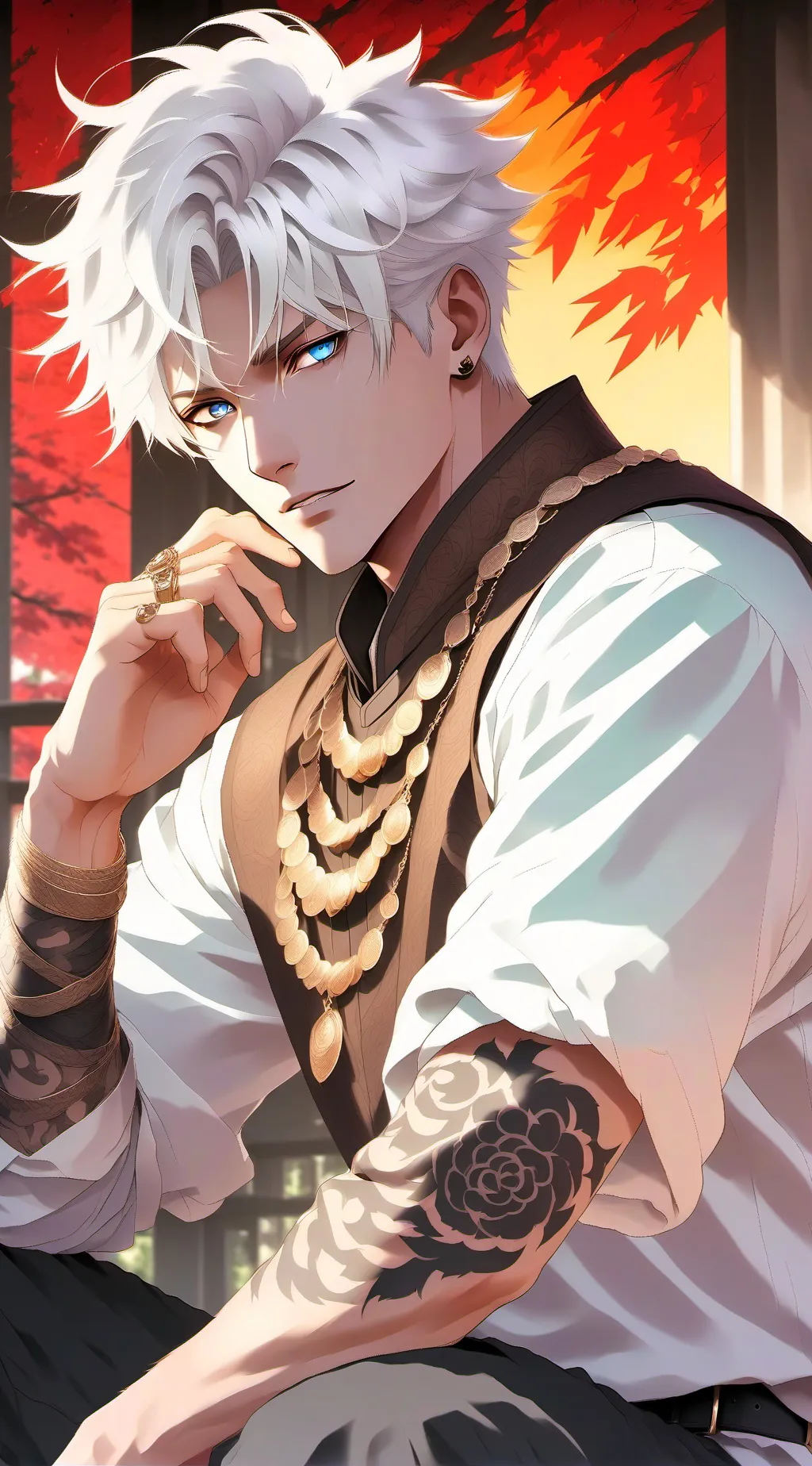 ai character: Gojo background