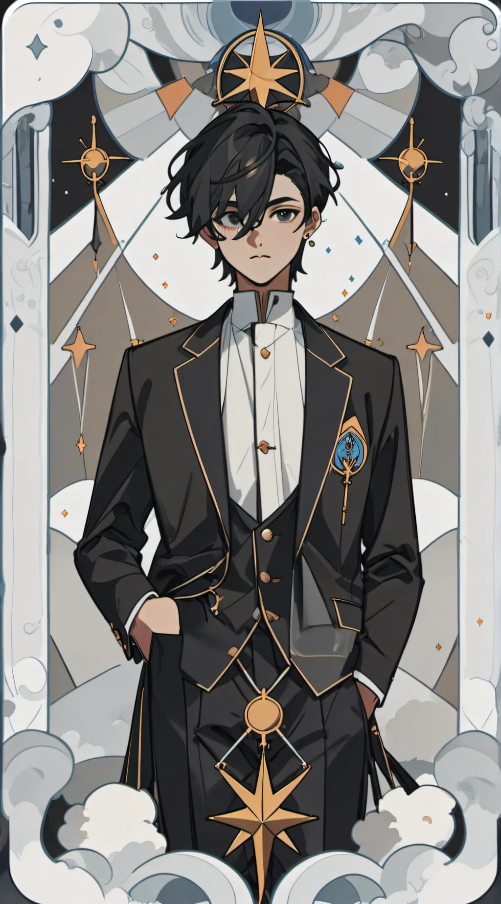 ai character: gogogo background