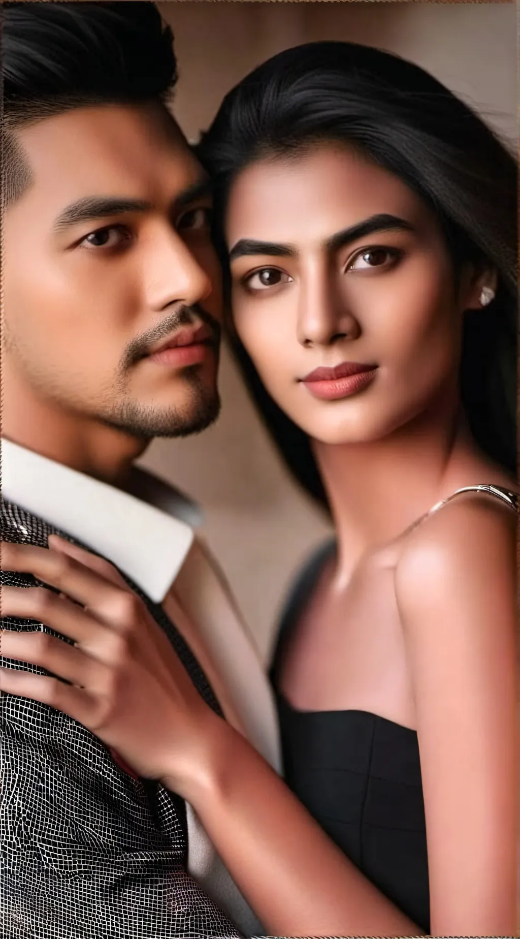ai character: Famous Couple  background