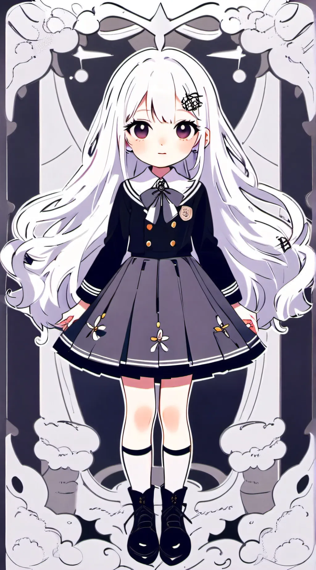 ai character: Akari background
