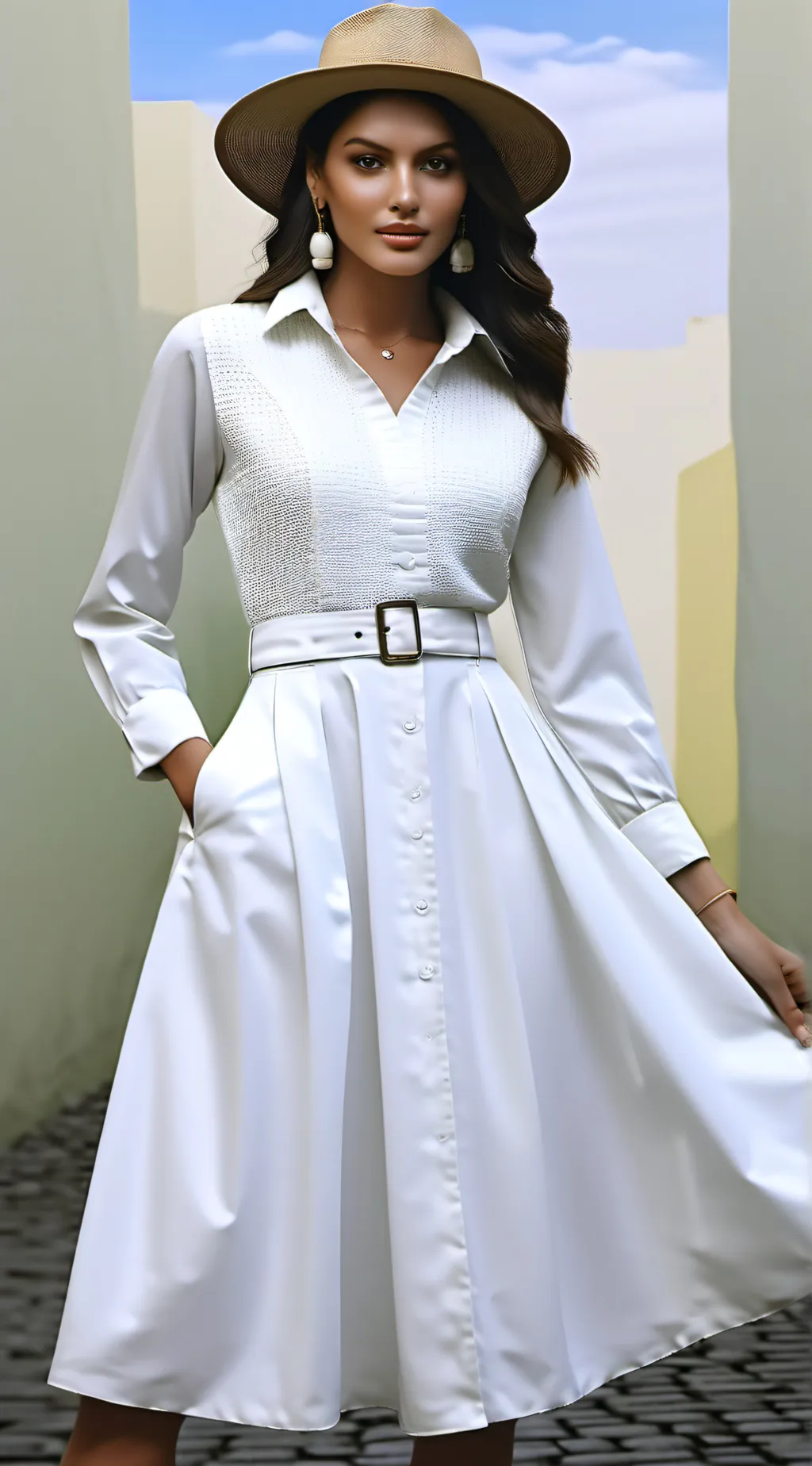 ai character: Naomi  background