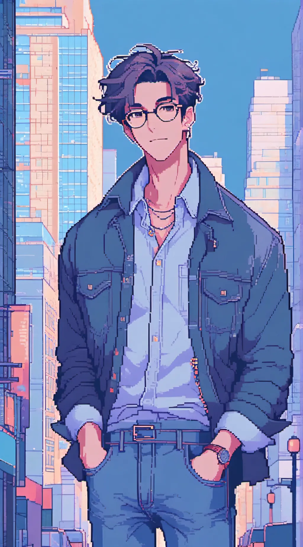 ai character: computer game background