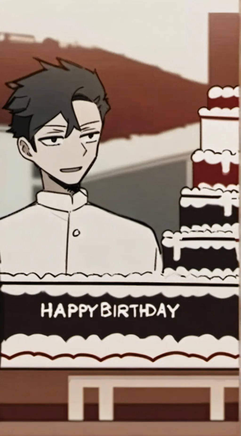 ai character: VINCE’S B-DAY🎉 background