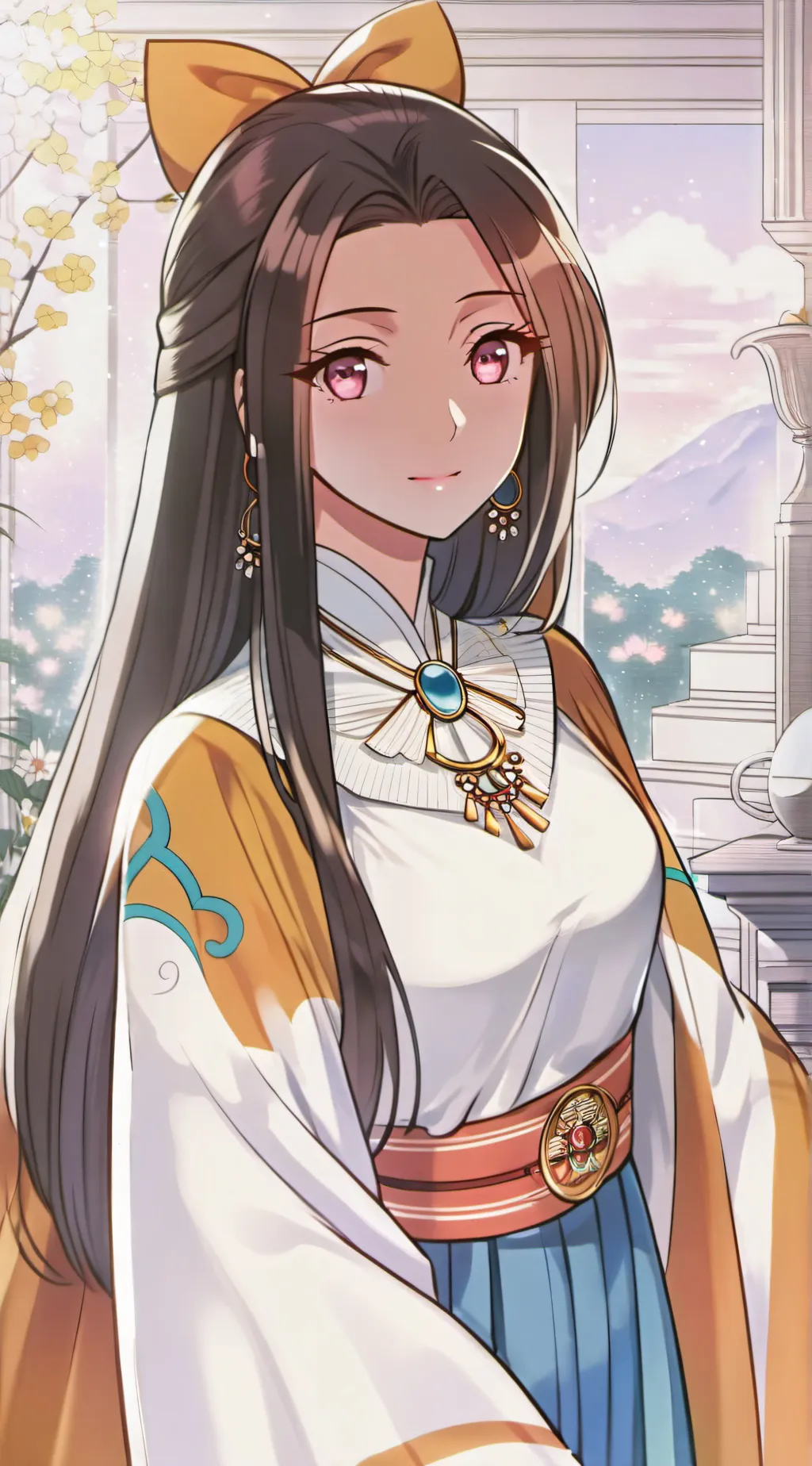 ai character: Serena background