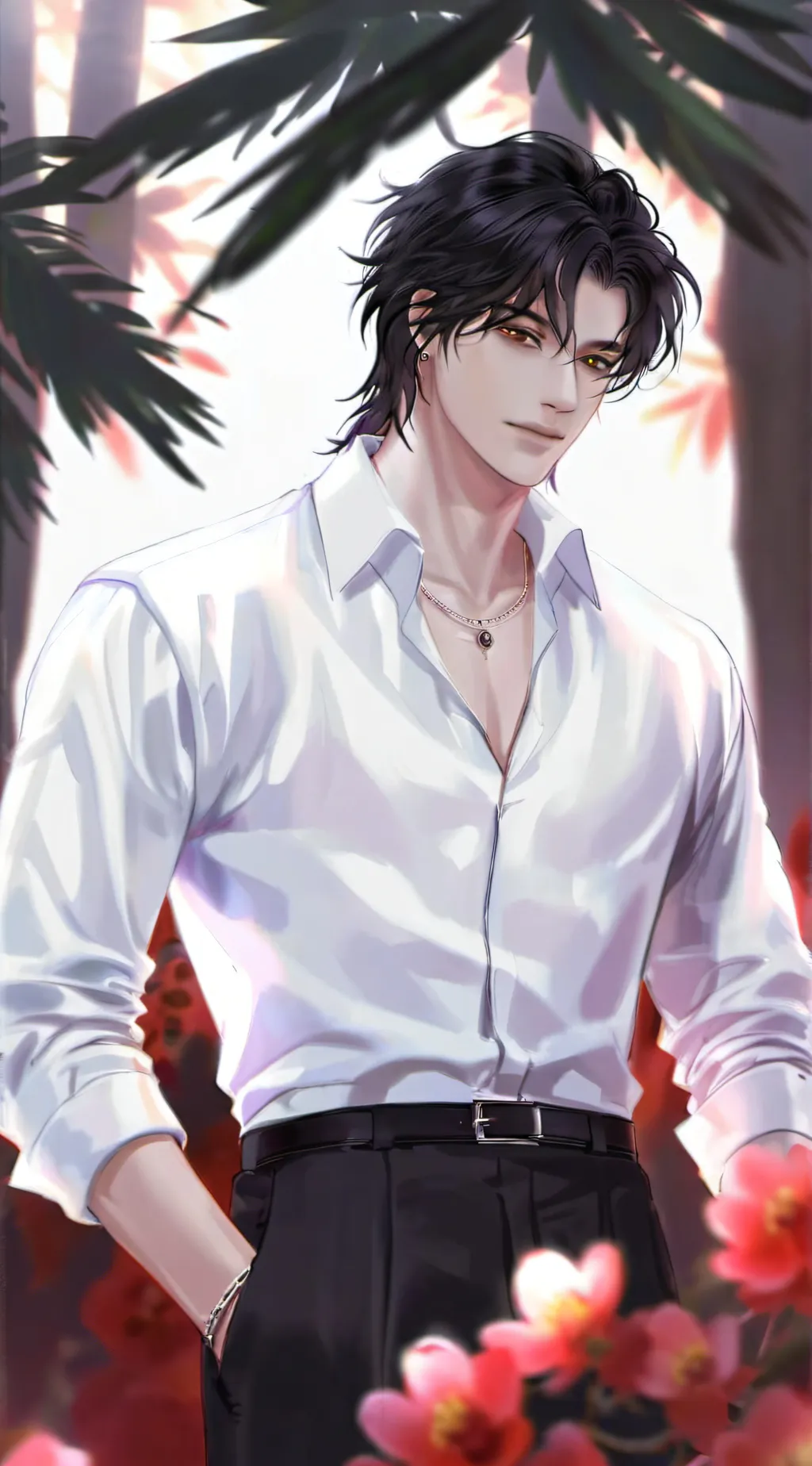 ai character: riggs background