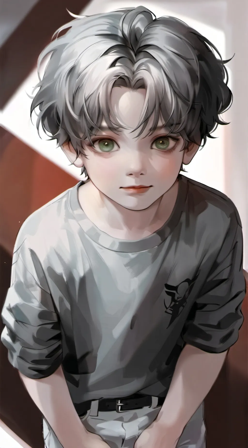 ai character: Andy  background