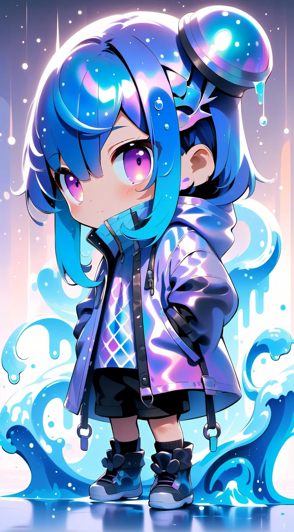 ai character: izuku background