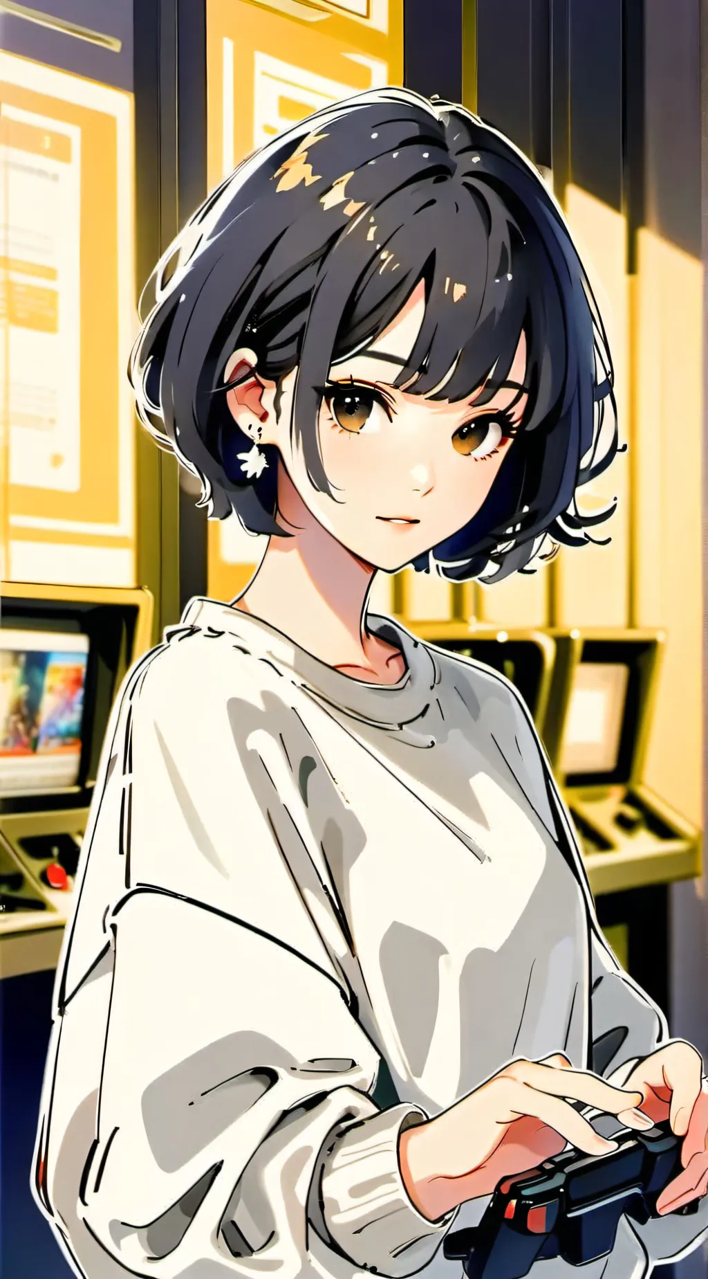 ai character: emmy background