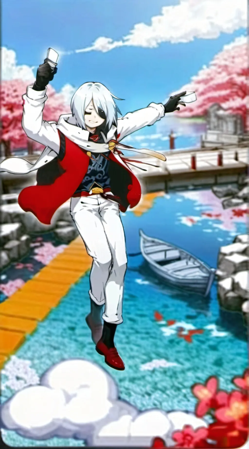 ai character: mha deku and reiko background
