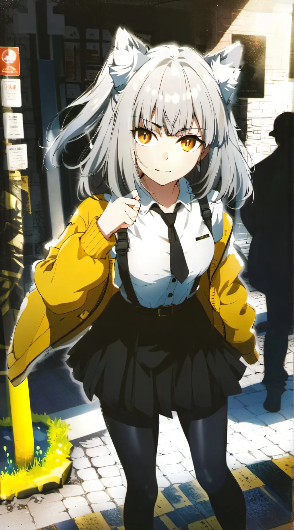 ai character: Tia background