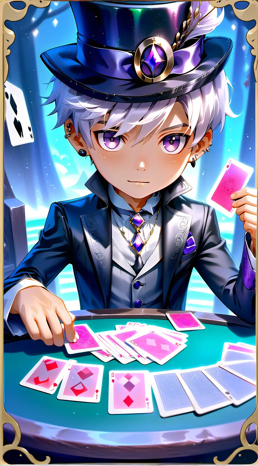 ai character: Danny  background