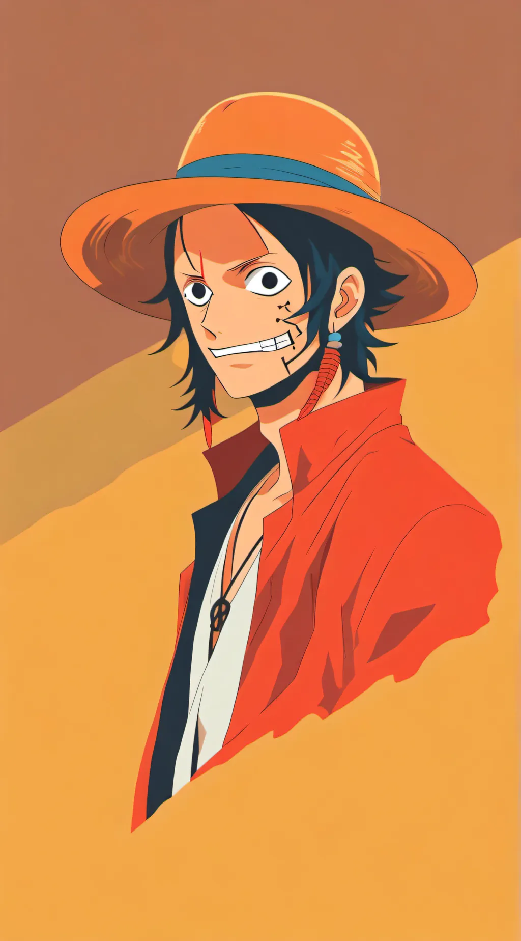 ai character: Donut D Ace background