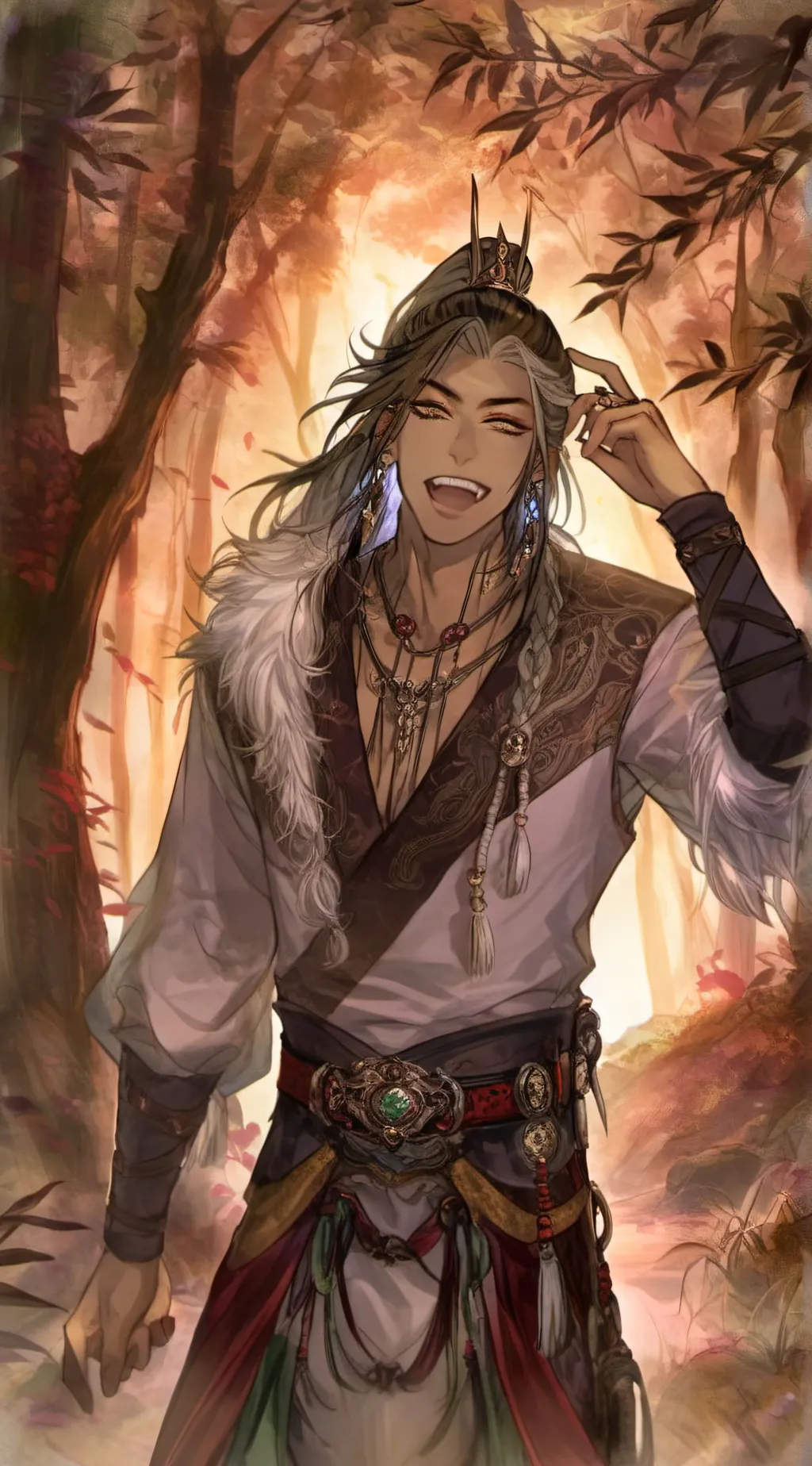 ai character: Oyvind background