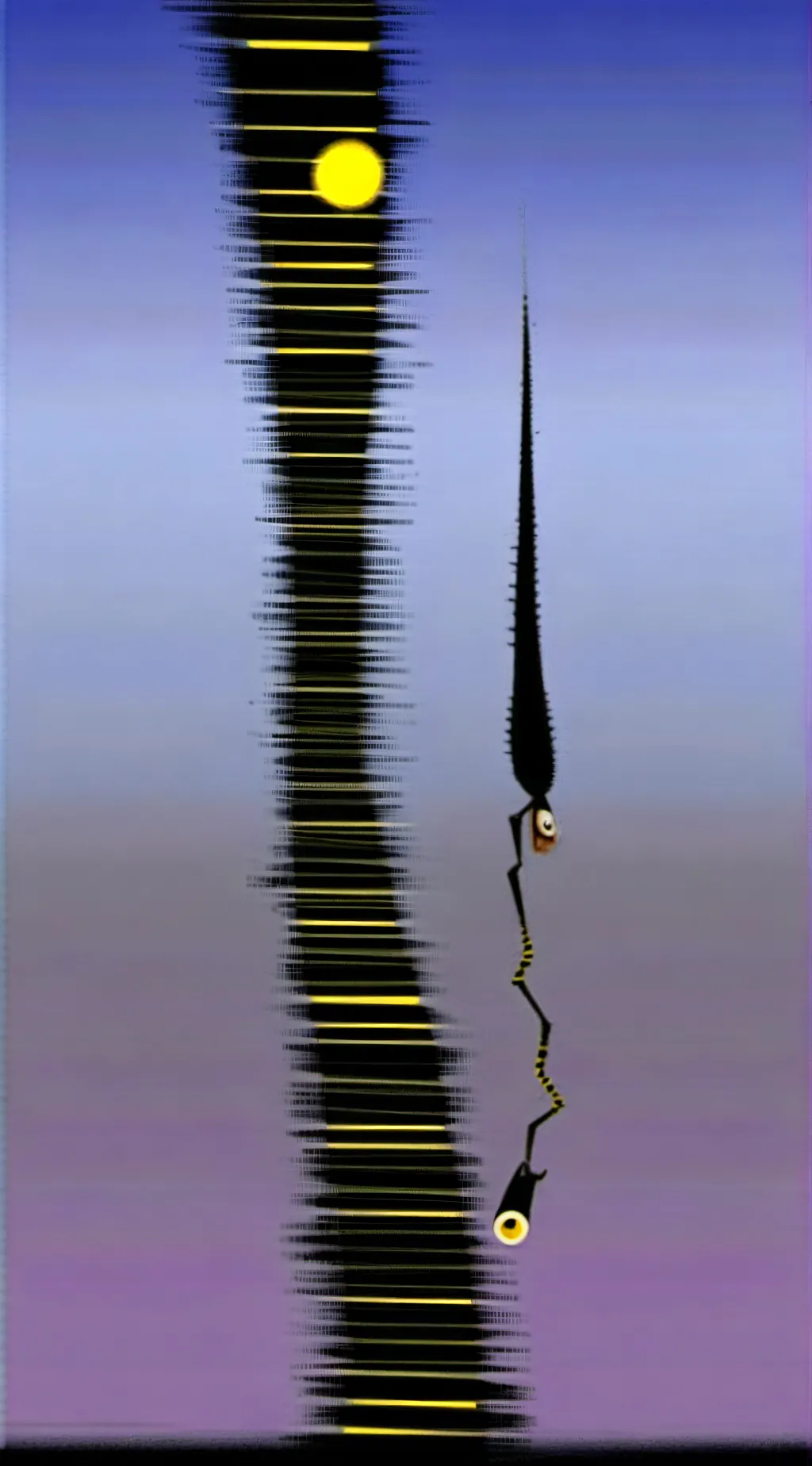 ai character: Weirdcore background