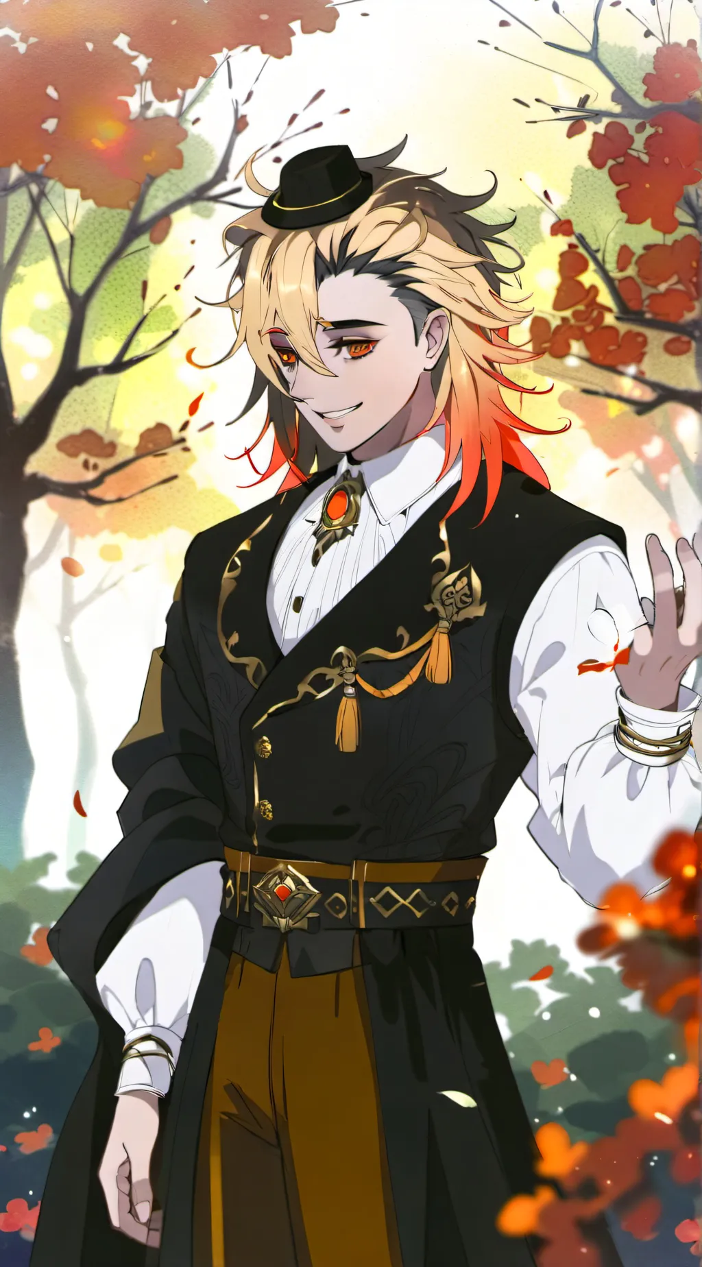 ai character: New Uppermoon background