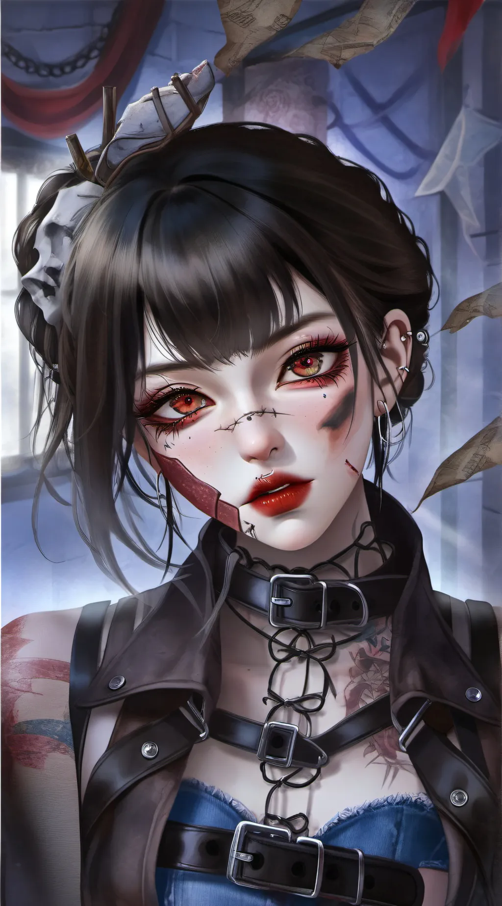 ai character: Francinestien background