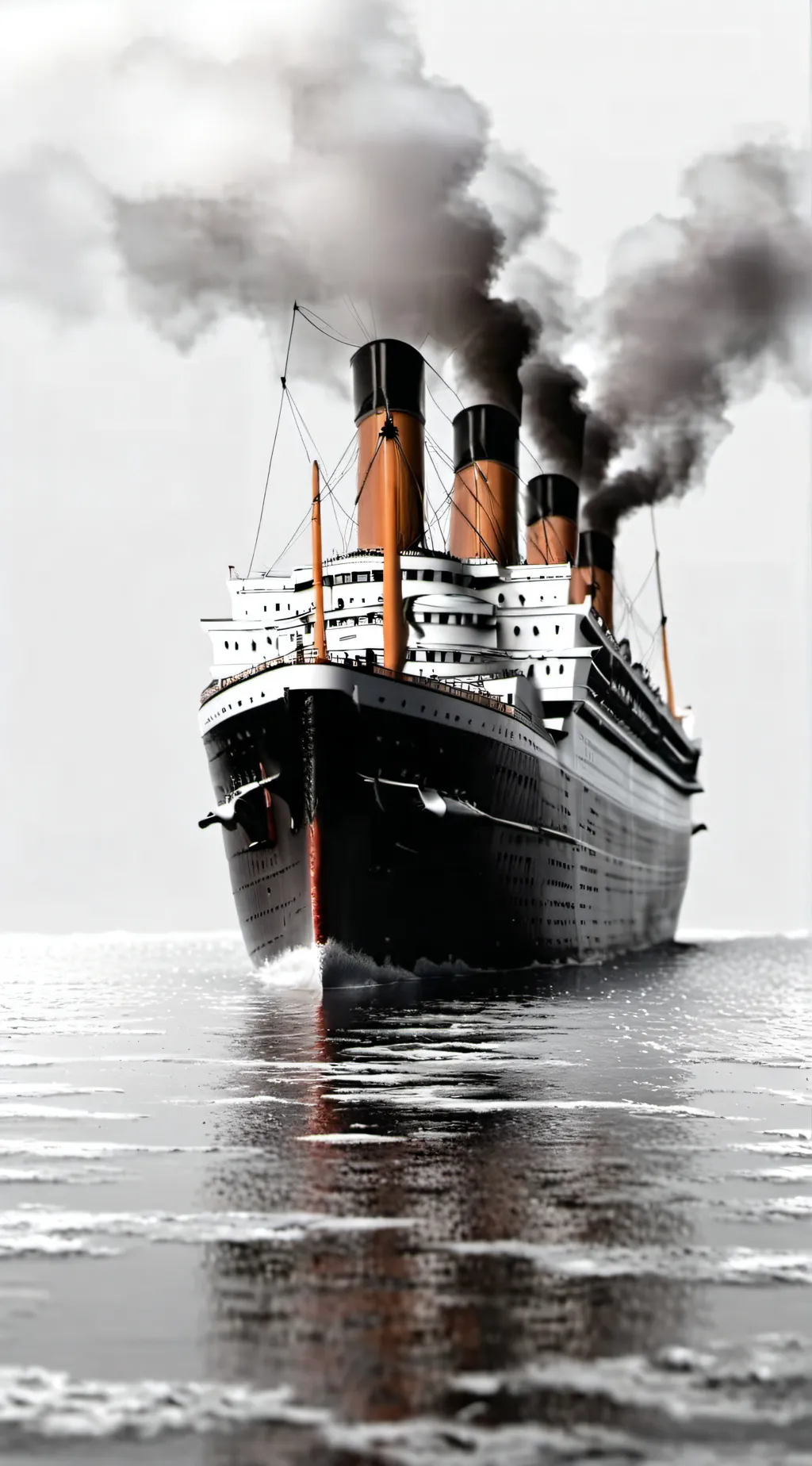 ai character: RMS Titanic background