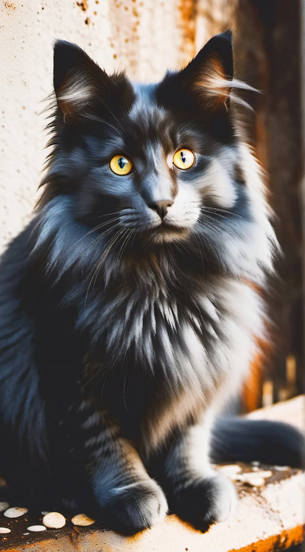 ai character: Carl grimes cat  background