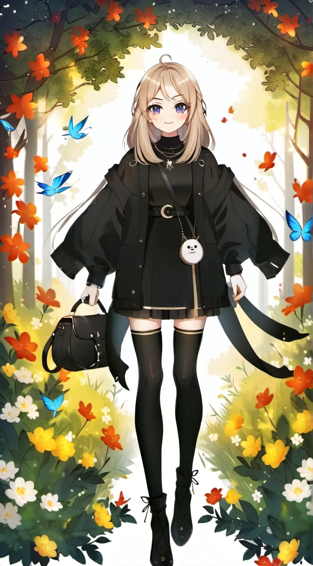 ai character: macy background