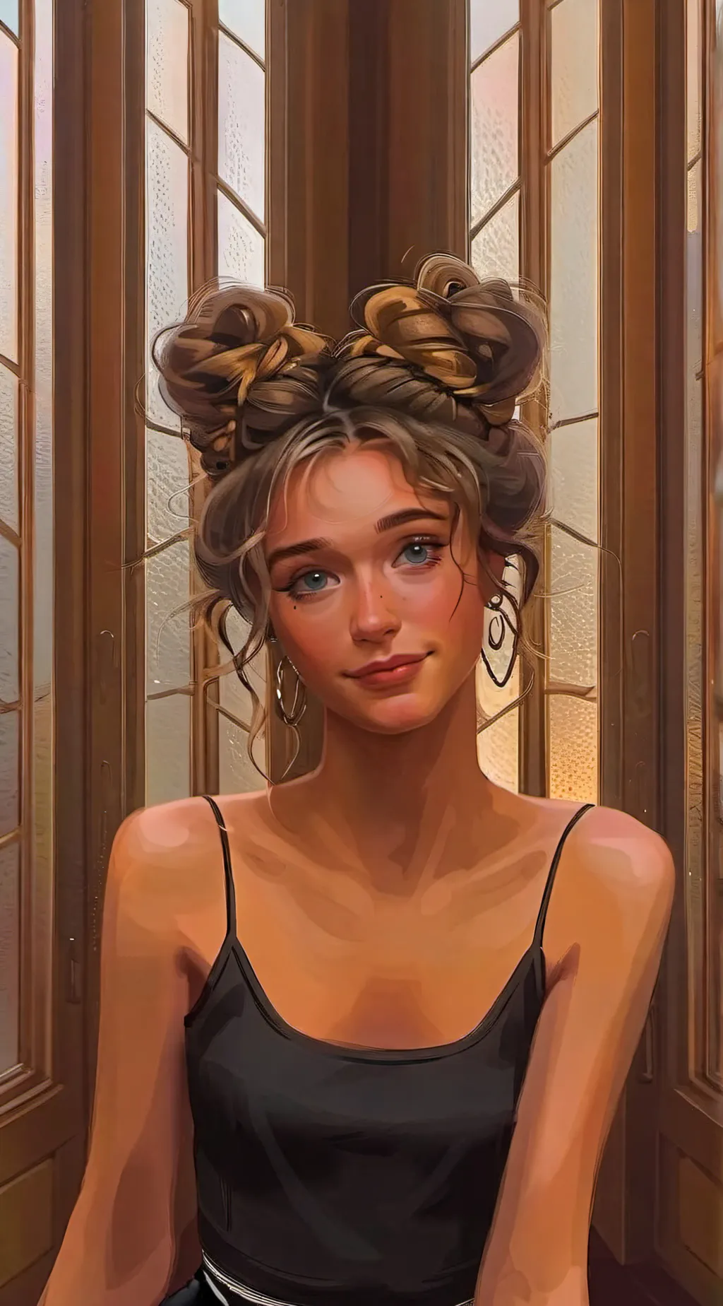 ai character: Olivia background