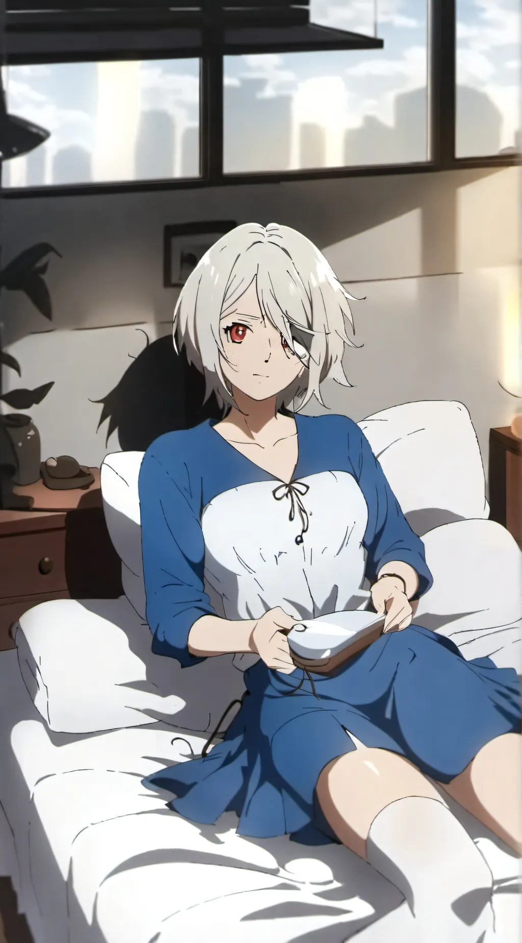 ai character: Sasha  background