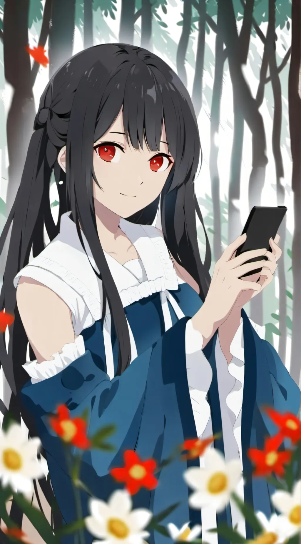 ai character: Cristine  background
