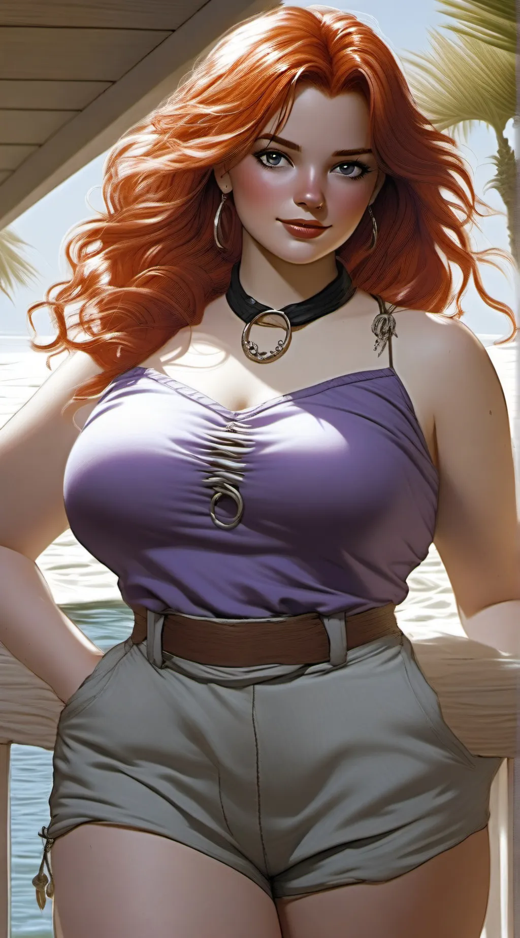 ai character: Zara Fyor background
