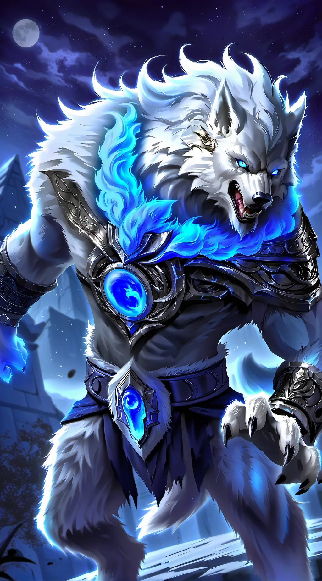 ai character: HH Werewolves  background