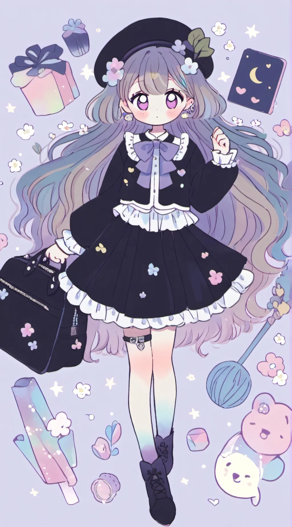 ai character: nova background