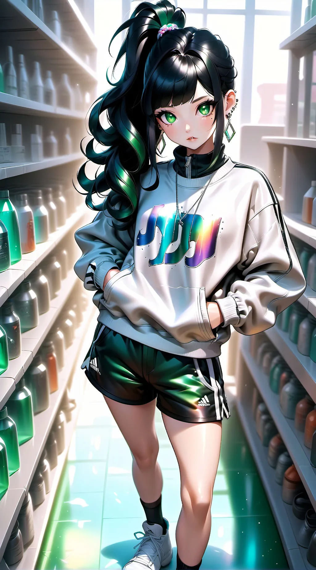 ai character: Bella  background
