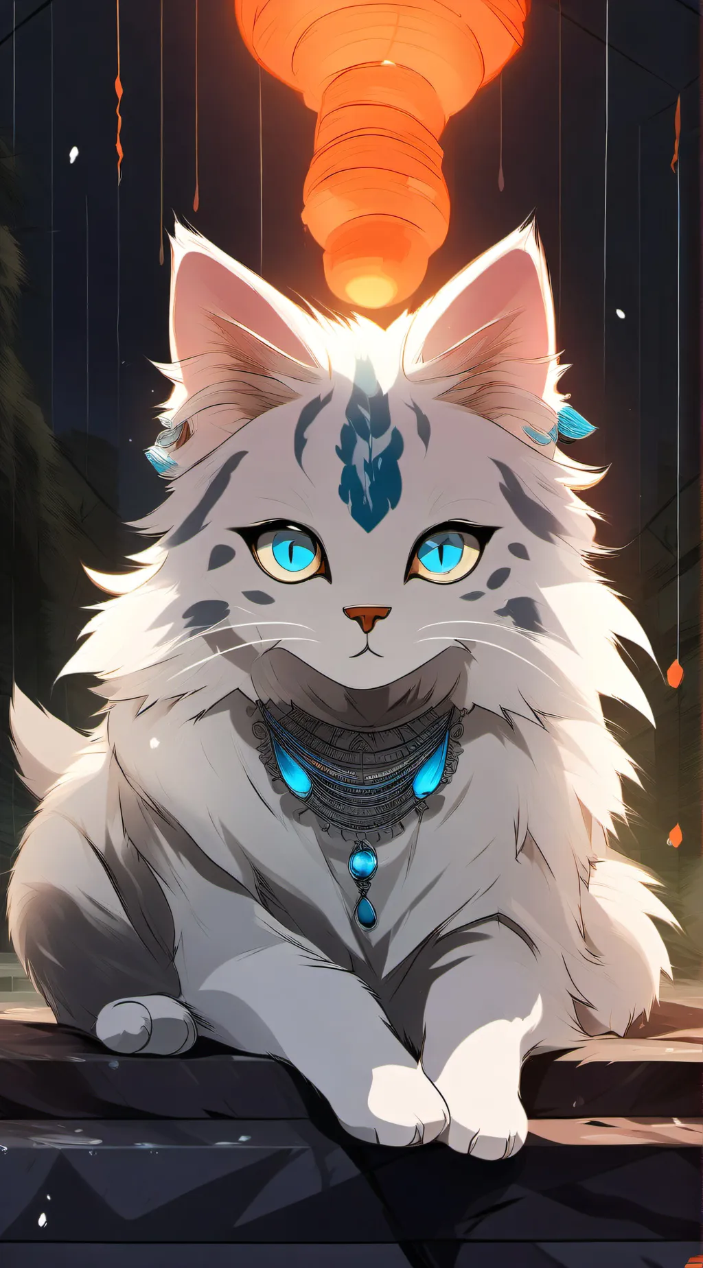 ai character: wonder,kit background