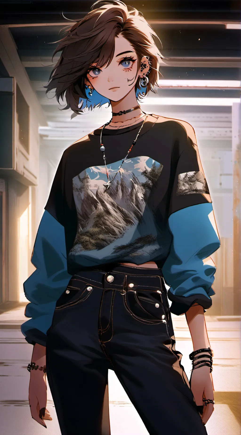 ai character: Echo  background