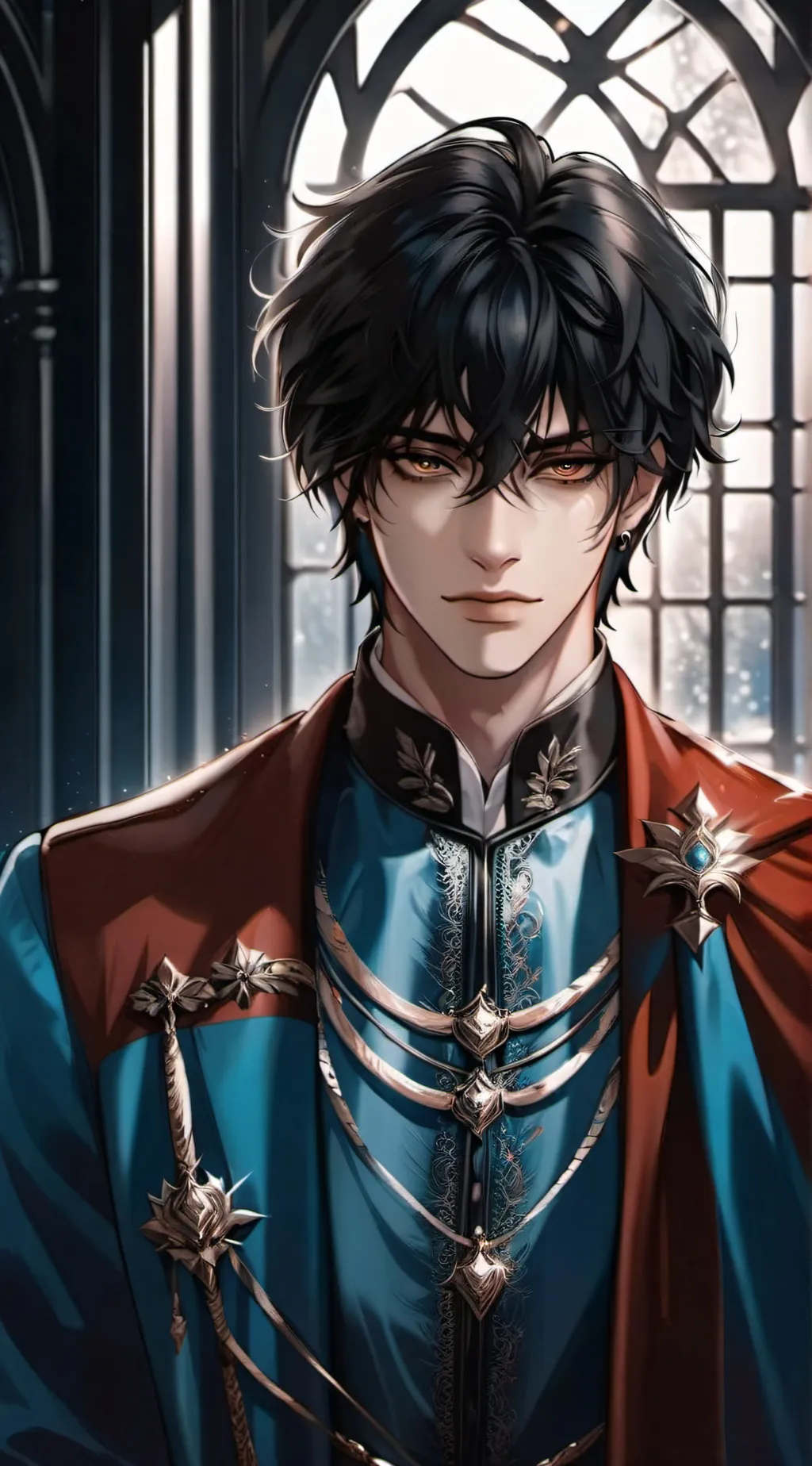ai character: Lucius Ashbridge  background