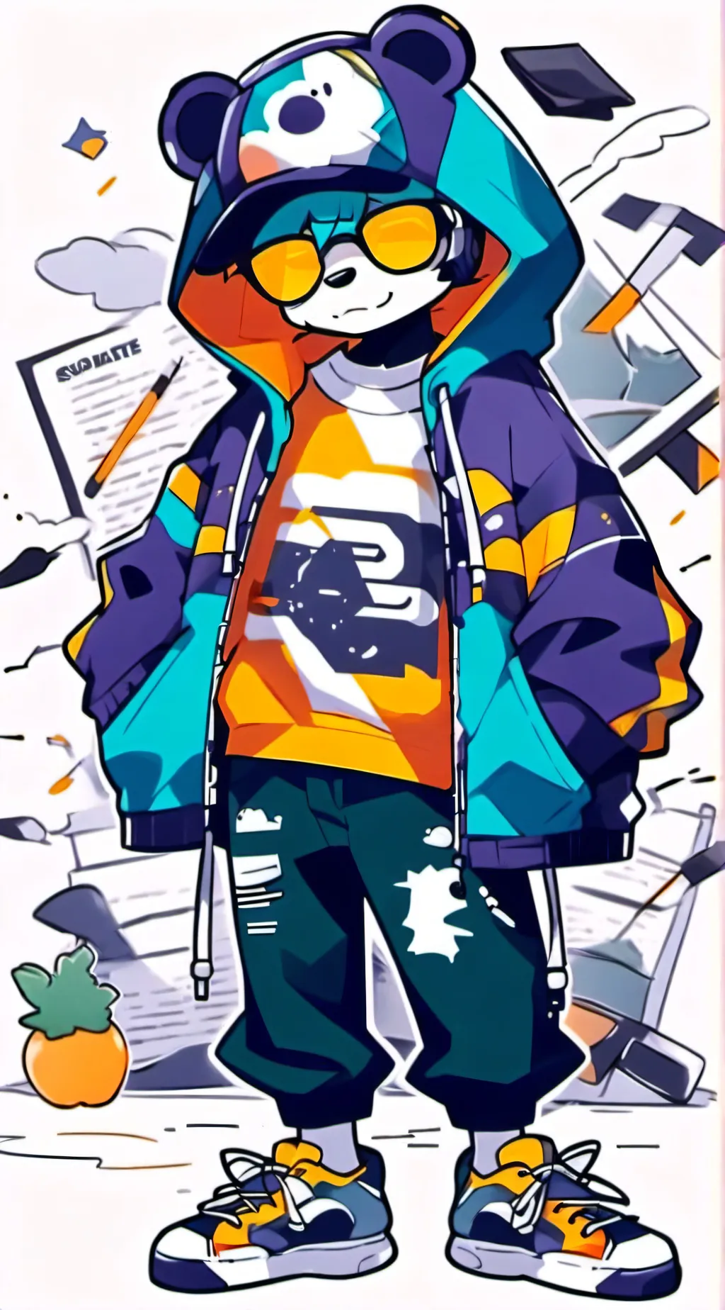 ai character: mihaly background