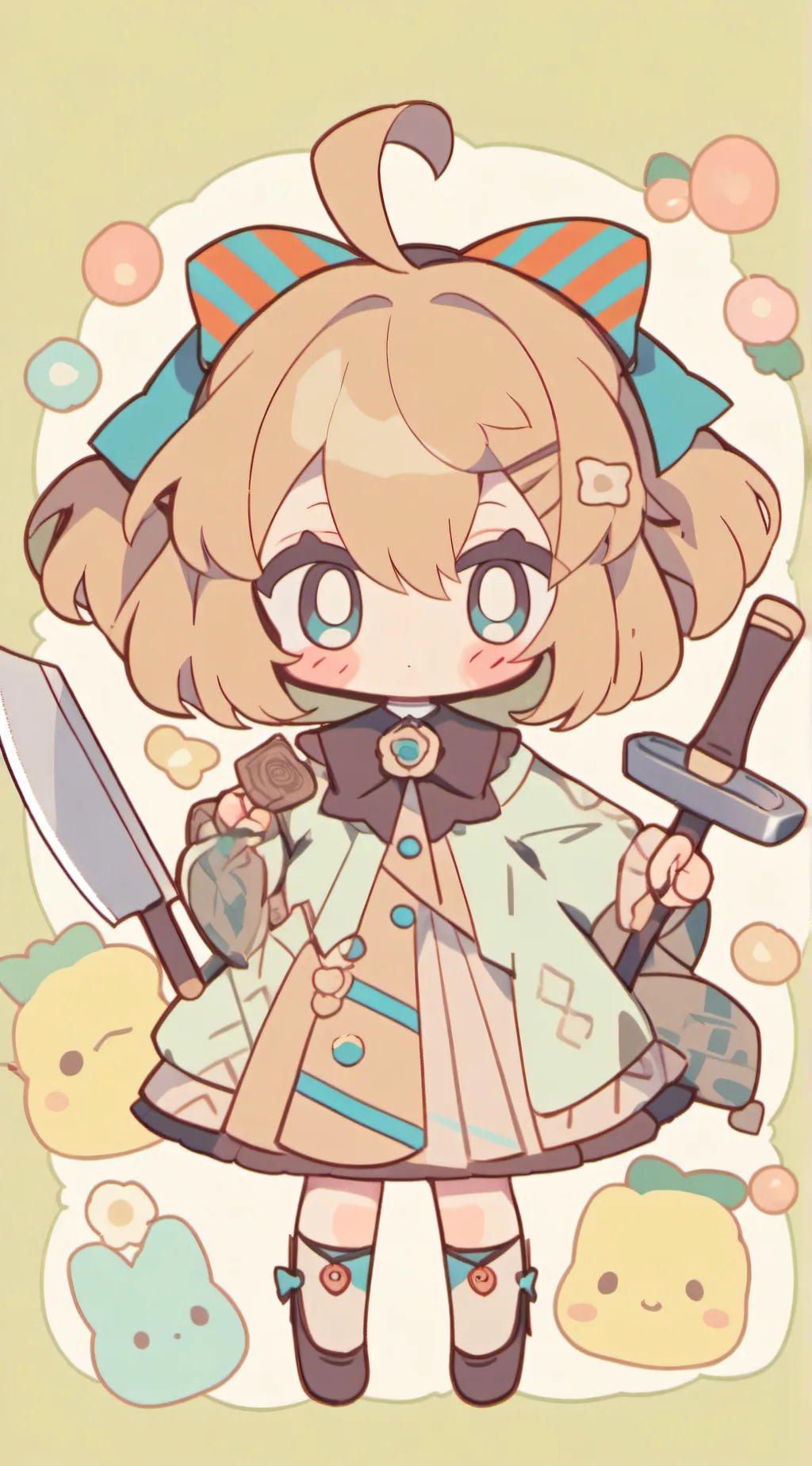 ai character: Ragatha snaps background