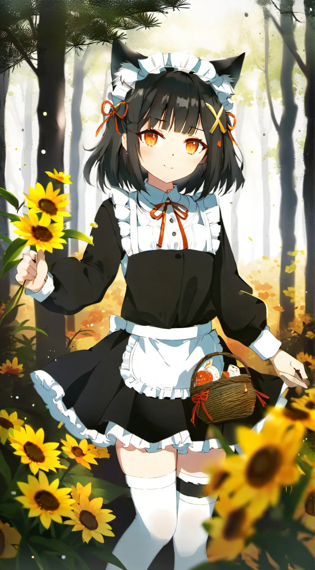 ai character: Luna background