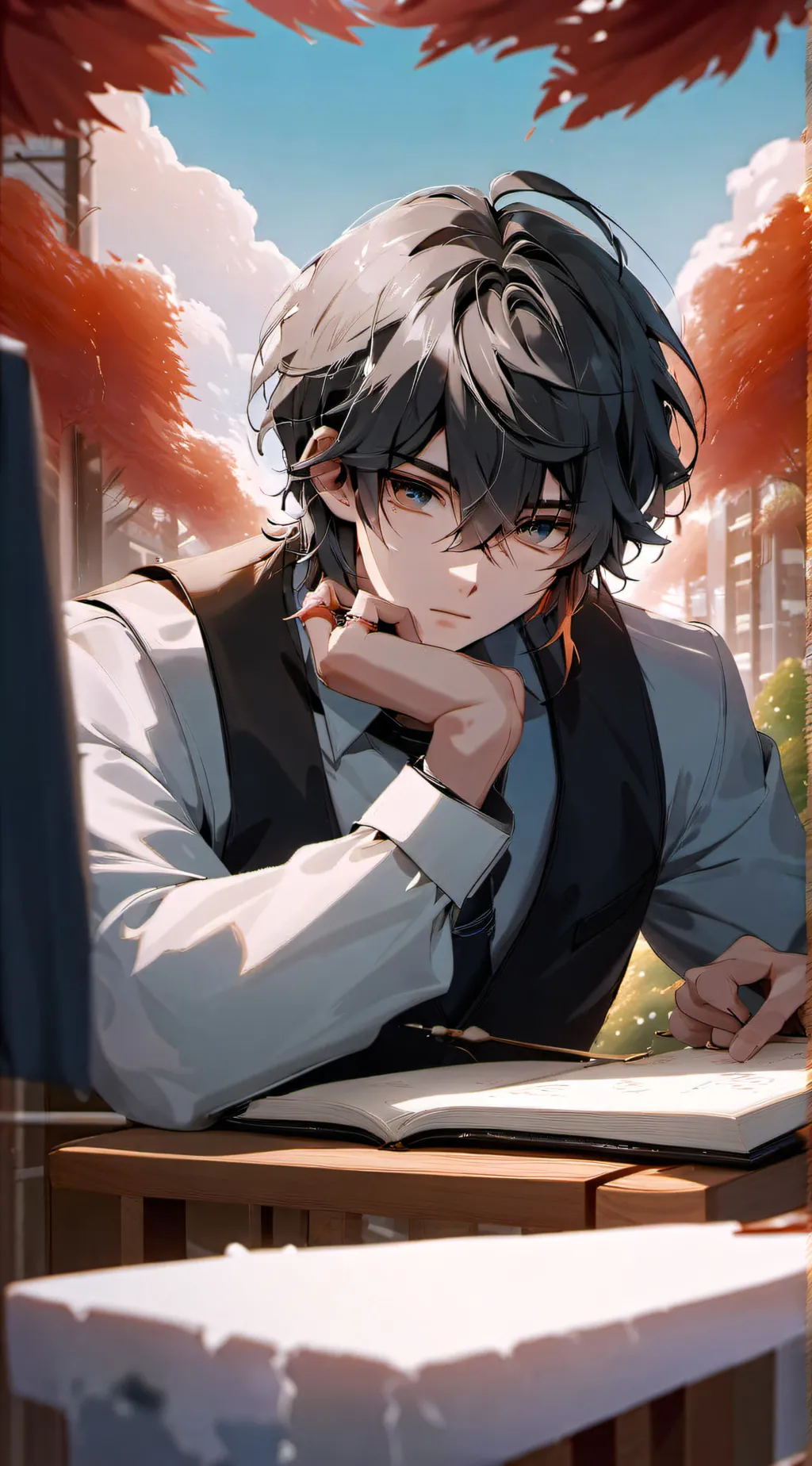 ai character: Ethan Alvaro background