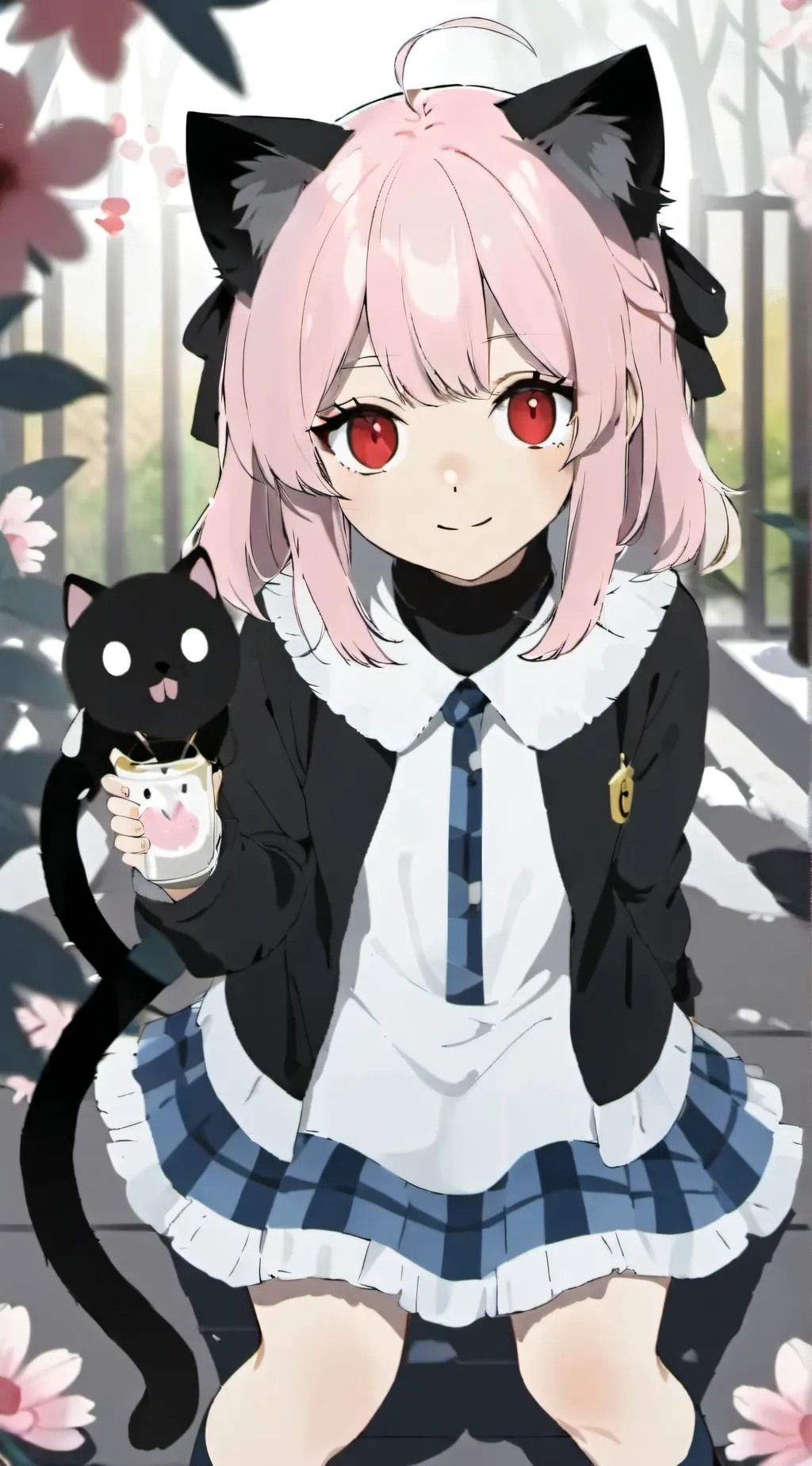 ai character: KC and friends background