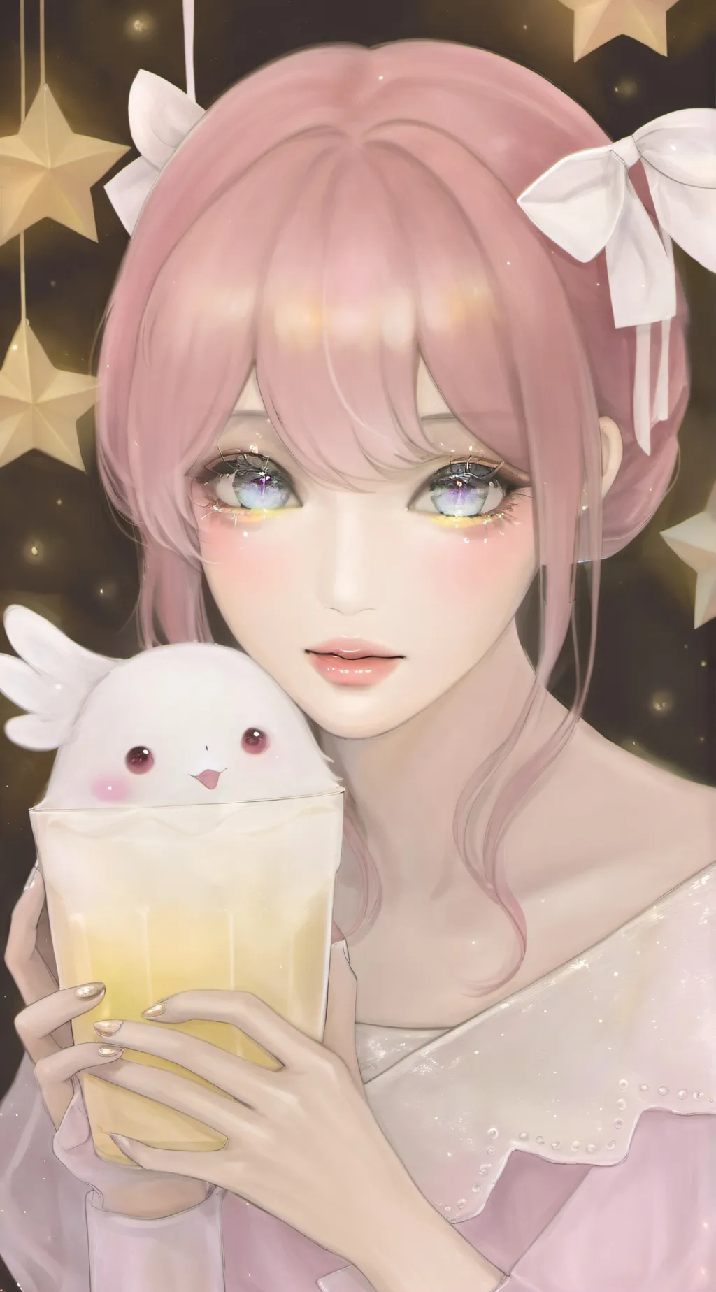 ai character: Amora background