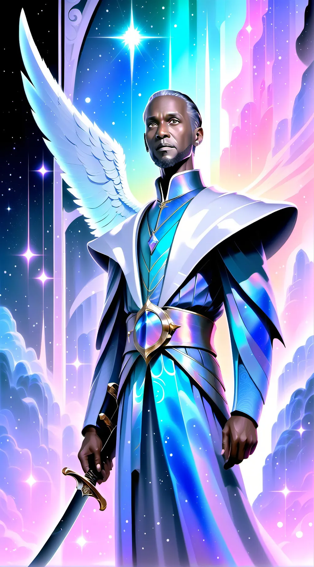 ai character: dad of life  background