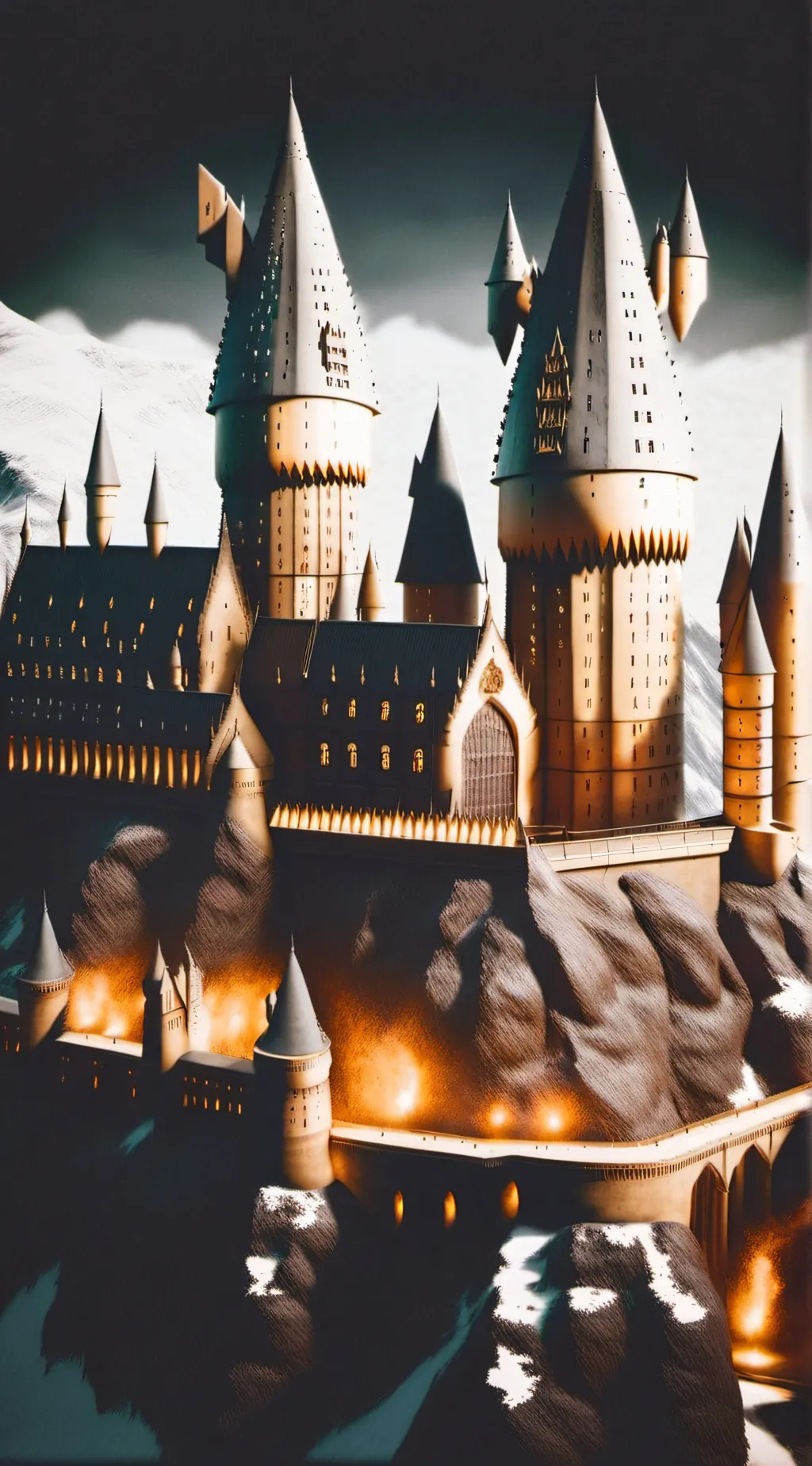 ai character: Hogwarts background