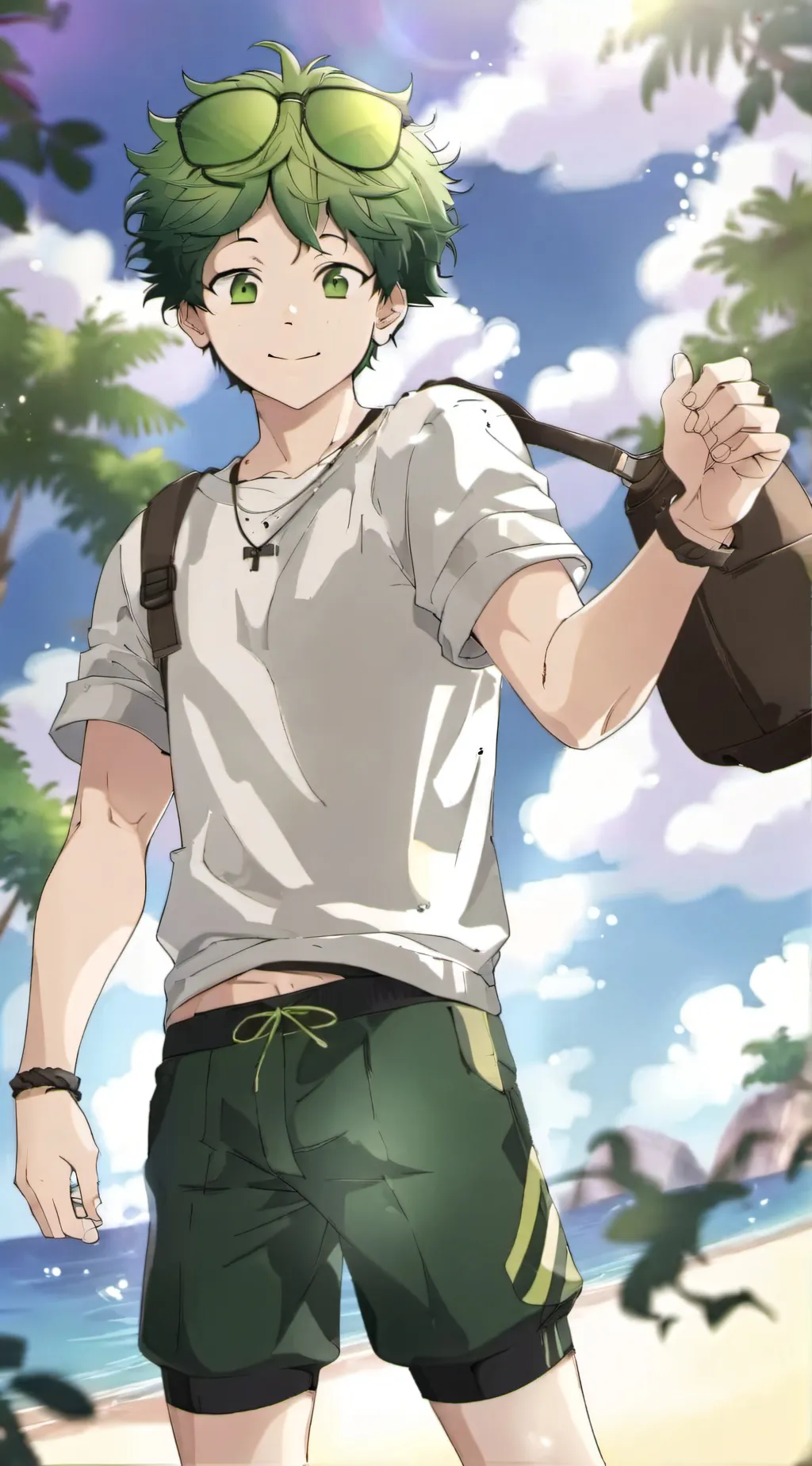 ai character: deku background